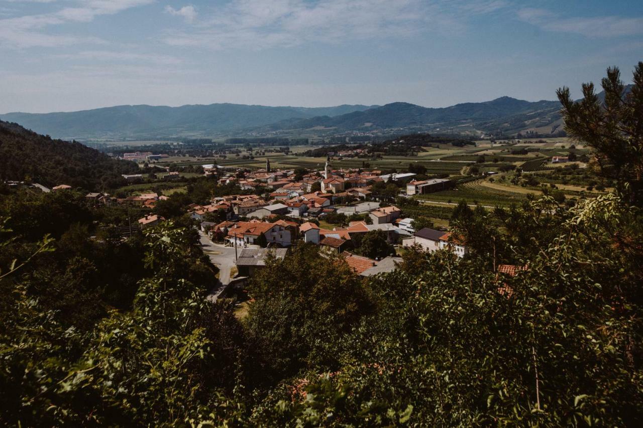 Апартаменти Kmetija Tomazic Vinska Klet - Winery Віпава Екстер'єр фото